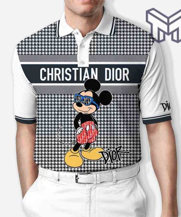Dior Polo Shirt, Christian Dior Mickey Polo Limited Edition Premium Polo Shirts