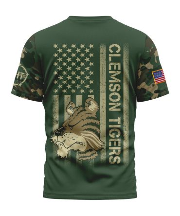 Clemson Tigers , Premium Ncaa Veteran T-Shirt Mm