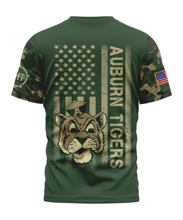 Auburn Tigers , Premium Ncaa Veteran T-Shirt Mm