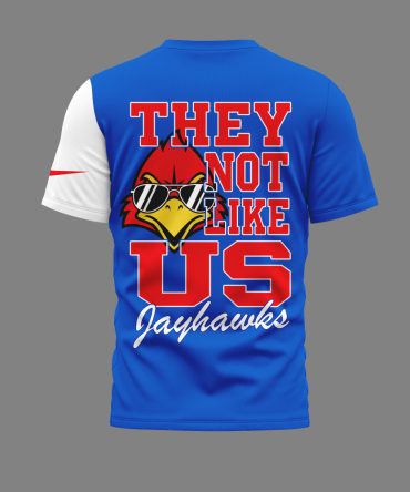 Kansas Jayhawks , Premium Ncaa They Not Like Us Mascot Shirt Hi