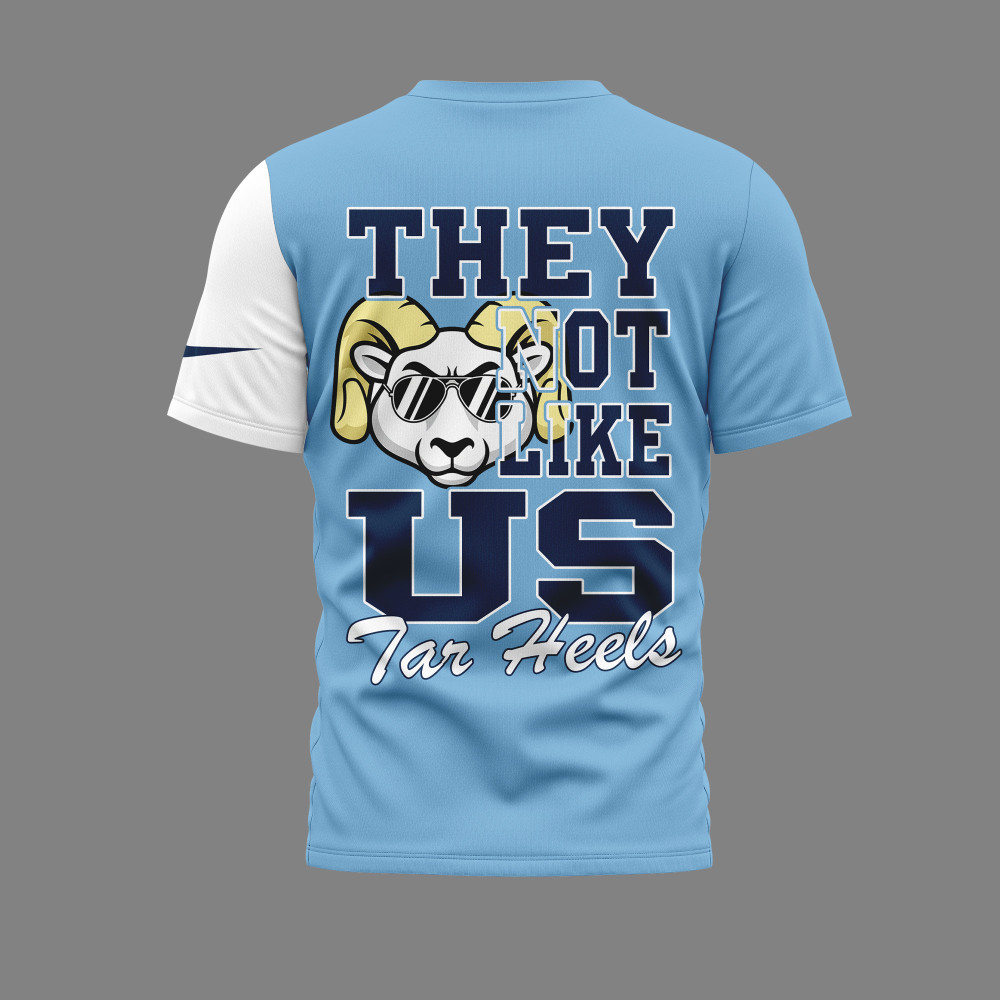 North Carolina Tar Heels , Premium Ncaa They Not Like Us Mascot Shirt Hi