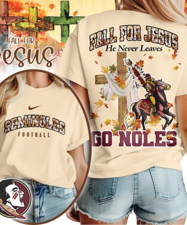 Florida State Seminoles , Premium Ncaa Fall For Jesus Unisex T-Shirt Mm
