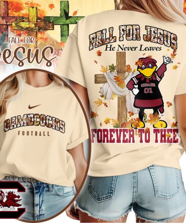 South Carolina Gamecocks , Premium Ncaa Fall For Jesus Unisex T-Shirt Mm