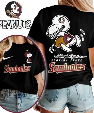 Florida State Seminoles , Premium Ncaa X Peanuts Fan 3D Shirt Hi