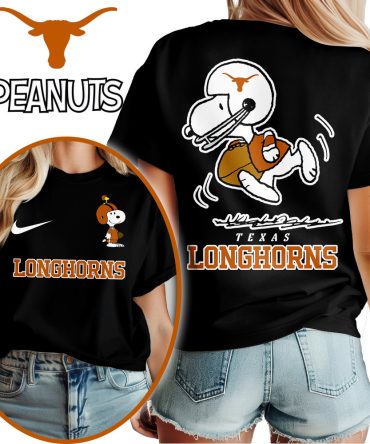 Texas Longhorns , Premium Ncaa X Peanuts Fan 3D Shirt Hi