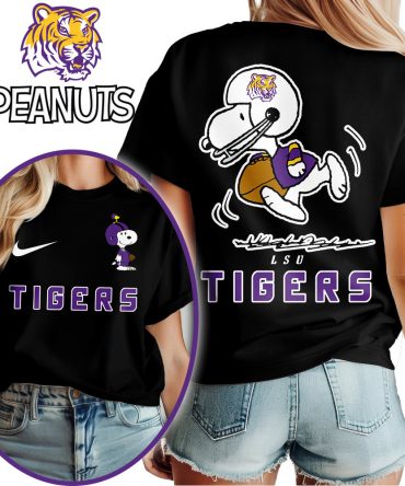 Lsu Tigers , Premium Ncaa X Peanuts Fan 3D Shirt Hi