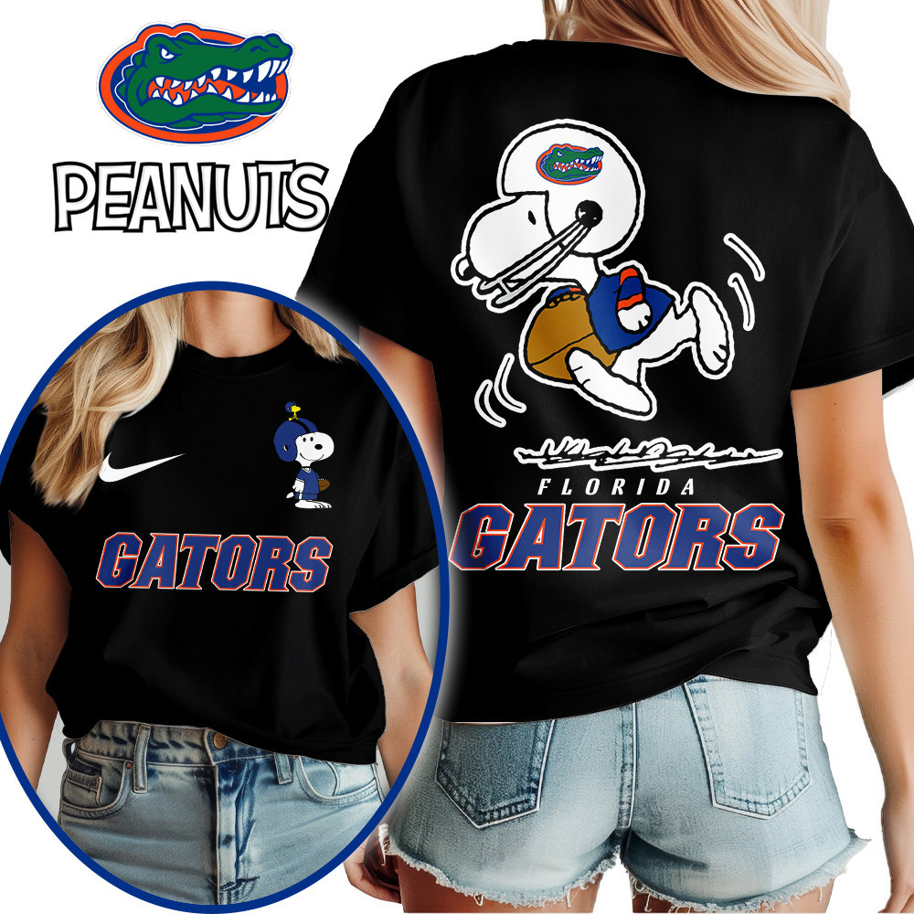 Florida Gators, Premium Ncaa X Peanuts Fan 3D Shirt Hi