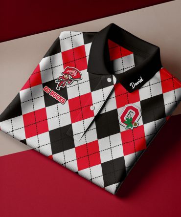 Ohio State Buckeyes , Premium Ncaa Men Polo Shirt Td