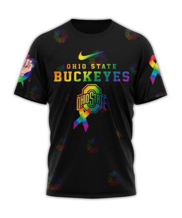 Ohio State Buckeyes , Premium Ncaa Fight Cancer In All Colors 3D Shirt Mm