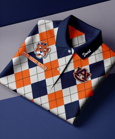 Auburn Tigers , Premium Ncaa Men Polo Shirt Td