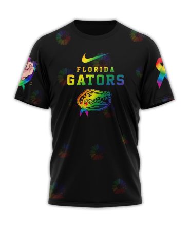 Florida Gators , Premium Ncaa Fight Cancer In All Colors 3D Shirt Mm