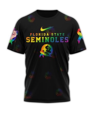 Florida State Seminoles , Premium Ncaa Fight Cancer In All Colors 3D Shirt Mm