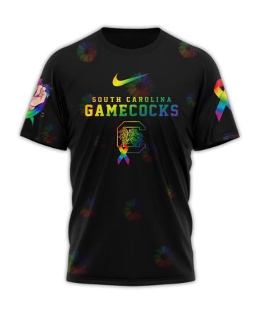 South Carolina Gamecocks , Premium Ncaa Fight Cancer In All Colors 3D Shirt Mm