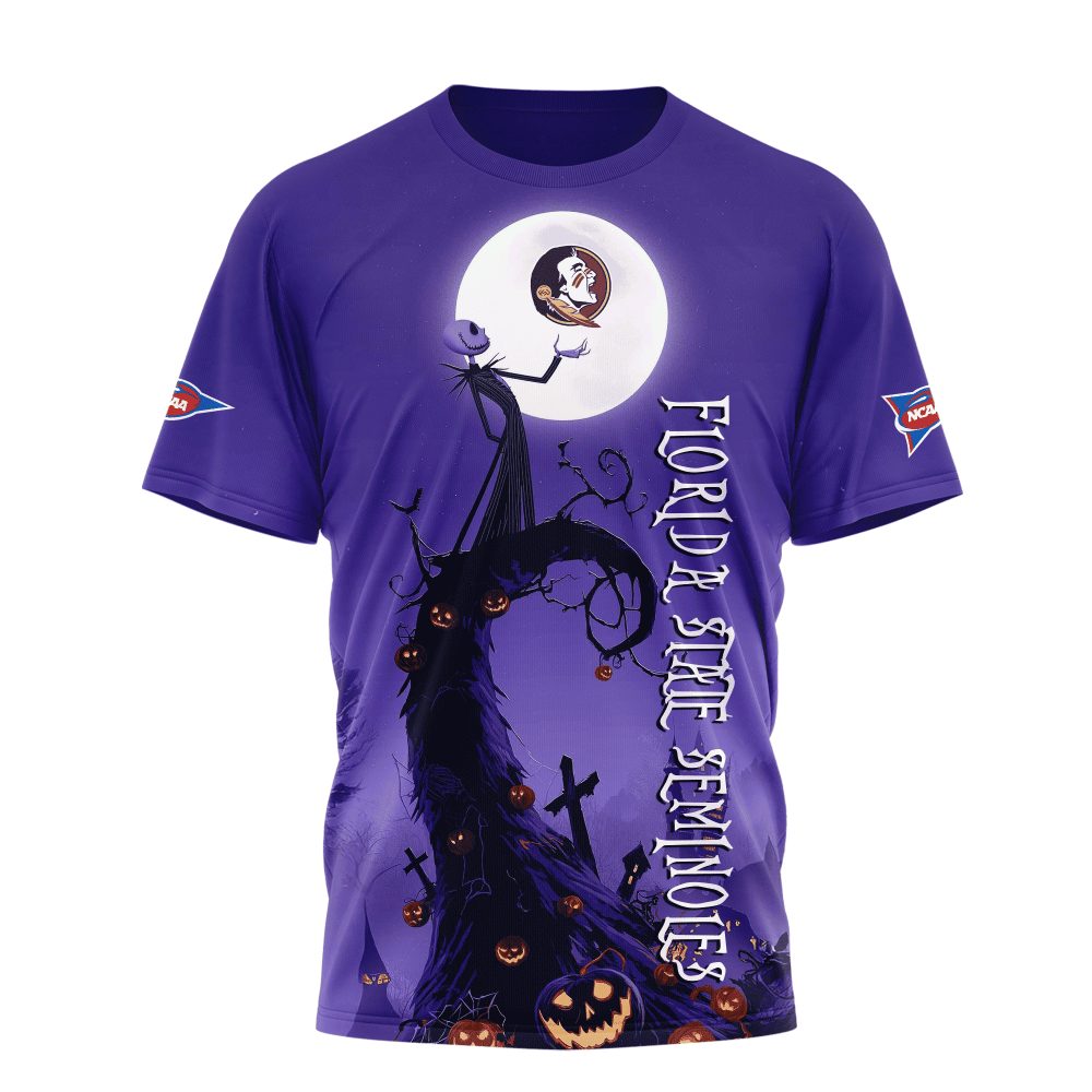 Florida State Seminoles , Premium Ncaa Halloween The Nightmare 3D Shirt Ny