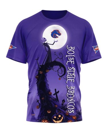 Boise State Broncos , Premium Ncaa Halloween The Nightmare 3D Shirt Ny