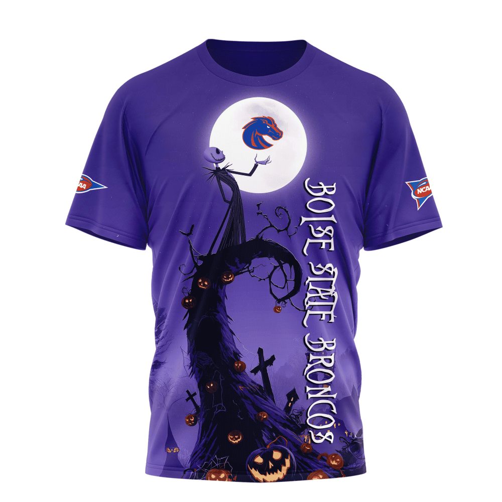 Boise State Broncos , Premium Ncaa Halloween The Nightmare 3D Shirt Ny