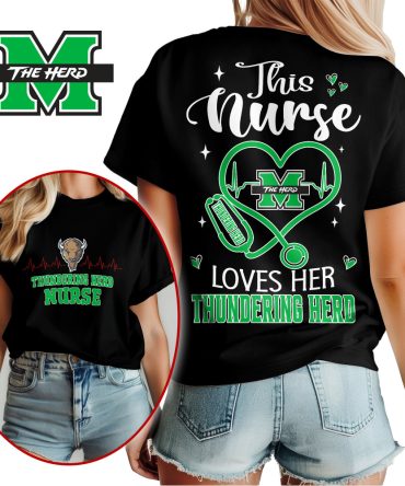 Marshall Thundering Herd , Premium Nurse Appreciation Month Unisex Shirt Ny