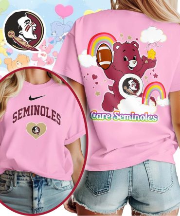 Florida State Seminoles , Premium Ncaa X Care Bears 3D T-Shirt Mm