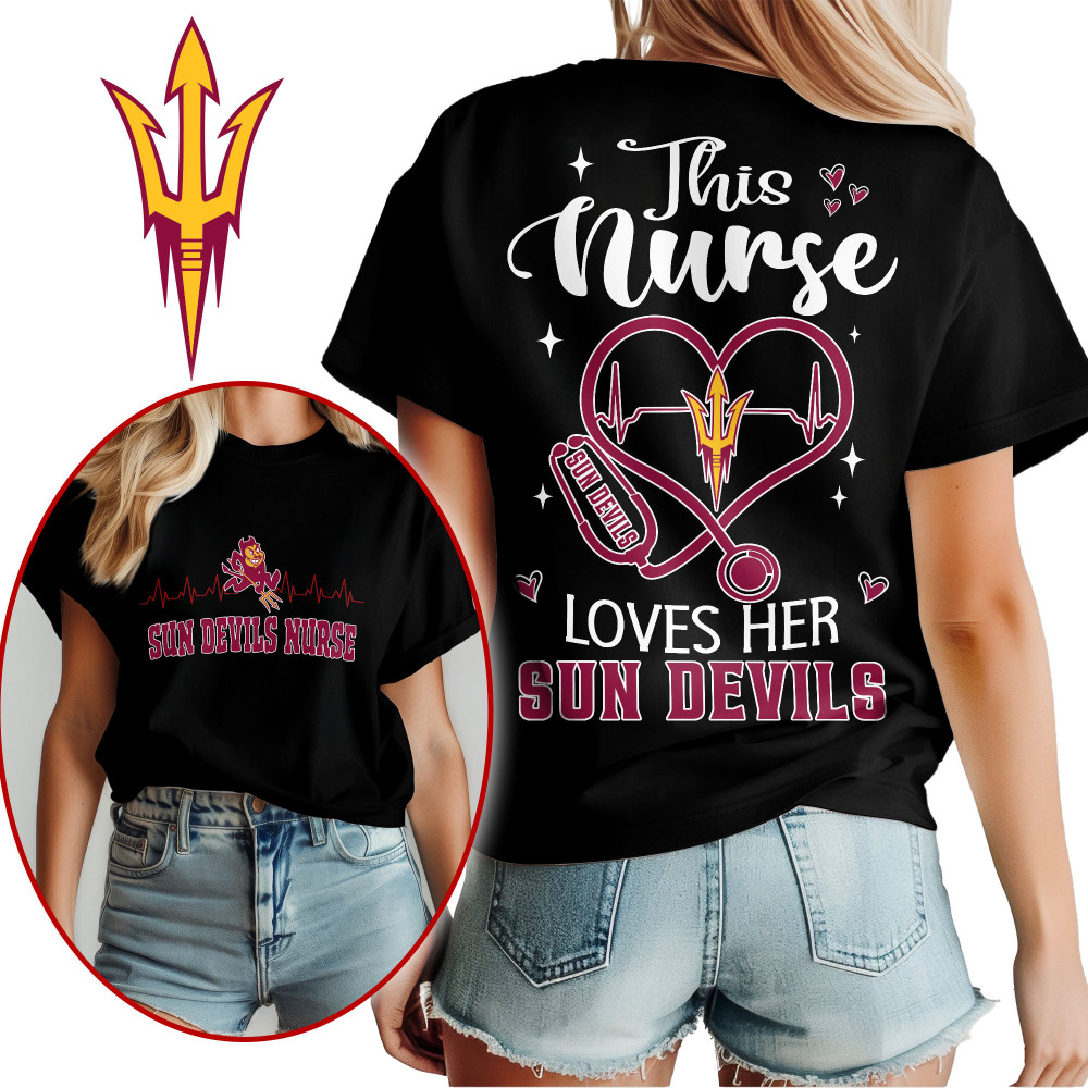 Arizona State Sun Devils , Premium Nurse Appreciation Month Unisex Shirt Ny