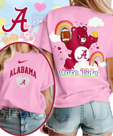 Alabama Crimson Tide , Premium Ncaa X Care Bears 3D T-Shirt Mm