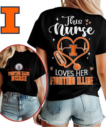 Illinois Fighting Illini , Premium Nurse Appreciation Month Unisex Shirt Ny