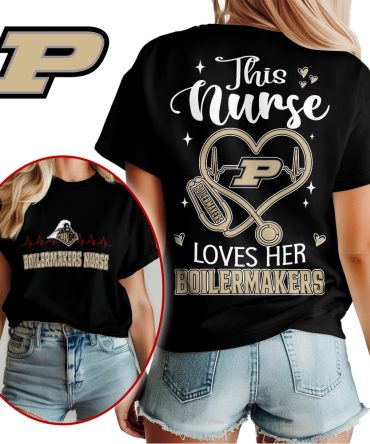 Purdue Boilermakers , Premium Nurse Appreciation Month Unisex Shirt Ny