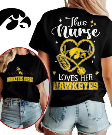 Iowa Hawkeyes , Premium Nurse Appreciation Month Unisex Shirt Ny