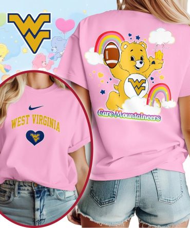West Virginia Mountaineers , Premium Ncaa X Care Bears 3D T-Shirt Mm