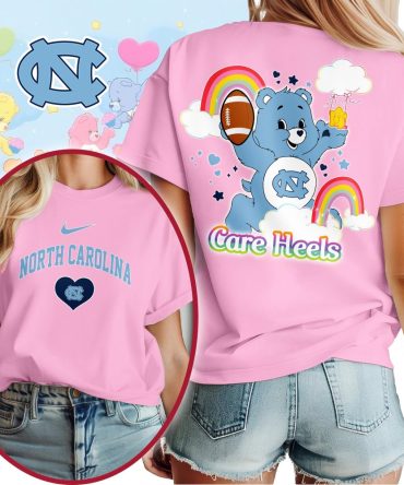 North Carolina Tar Heels , Premium Ncaa X Care Bears 3D T-Shirt Mm