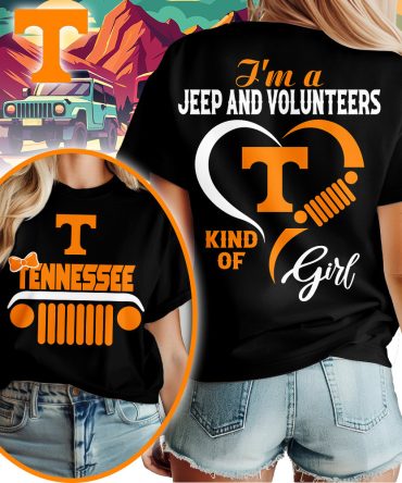 Tennessee Volunteers , Premium Ncaa Jeep Girl Unisex Shirt Td