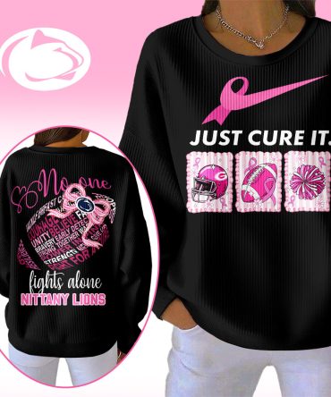 Penn State Nittany Lions , Premium Ncaa Breast Cancer Awareness T-Shirt And Sweatshirt Ny
