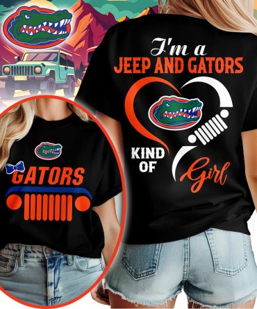 Florida Gators , Premium Ncaa Jeep Girl Unisex Shirt Td