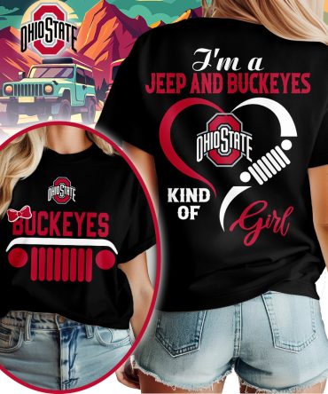 Ohio State Buckeyes , Premium Ncaa Jeep Girl Unisex Shirt Td