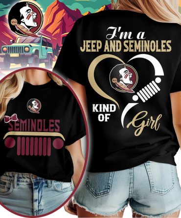 Florida State Seminoles , Premium Ncaa Jeep Girl Unisex Shirt Td