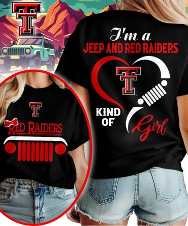 Texas Tech Red Raiders , Premium Ncaa Jeep Girl Unisex Shirt Td