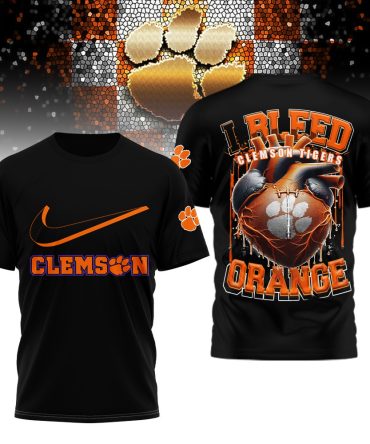 Clemson Tigers , Premium Ncaa I Bleed 3D Shirt Hi