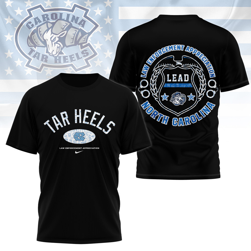 North Carolina Tar Heels , Premium Ncaa Law Appreciation Month 3D Shirt Ny