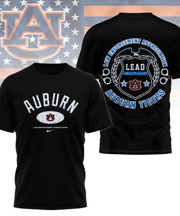 Auburn Tigers , Premium Ncaa Law Appreciation Month 3D Shirt Ny