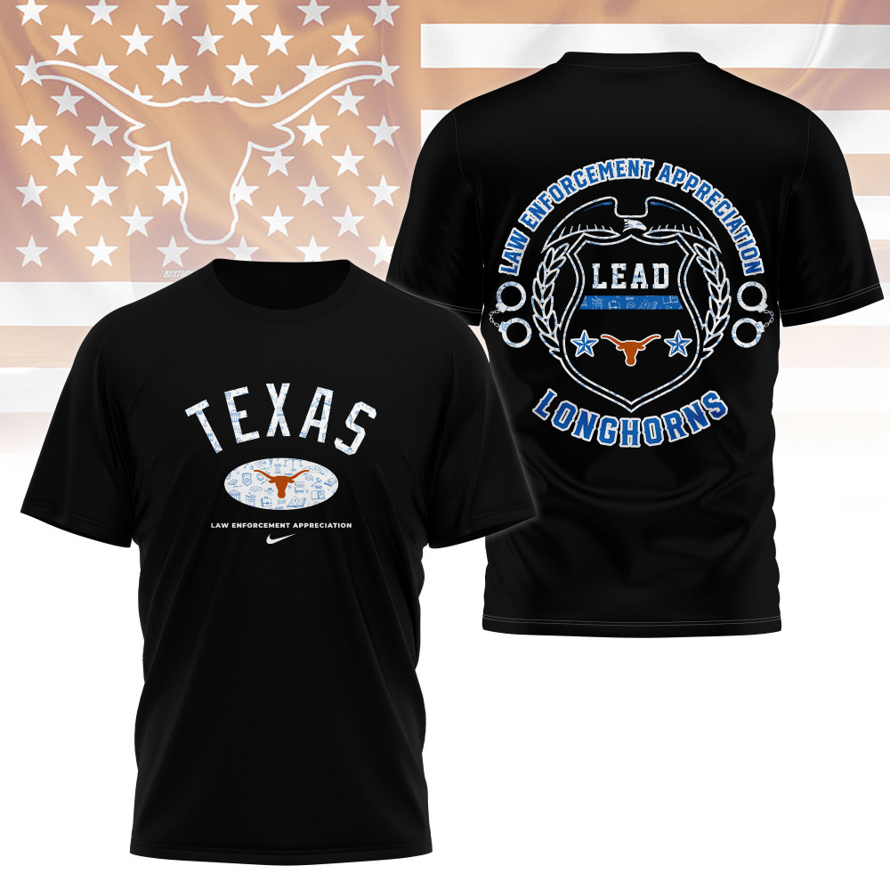 Texas Longhorns , Premium Ncaa Law Appreciation Month 3D Shirt Ny
