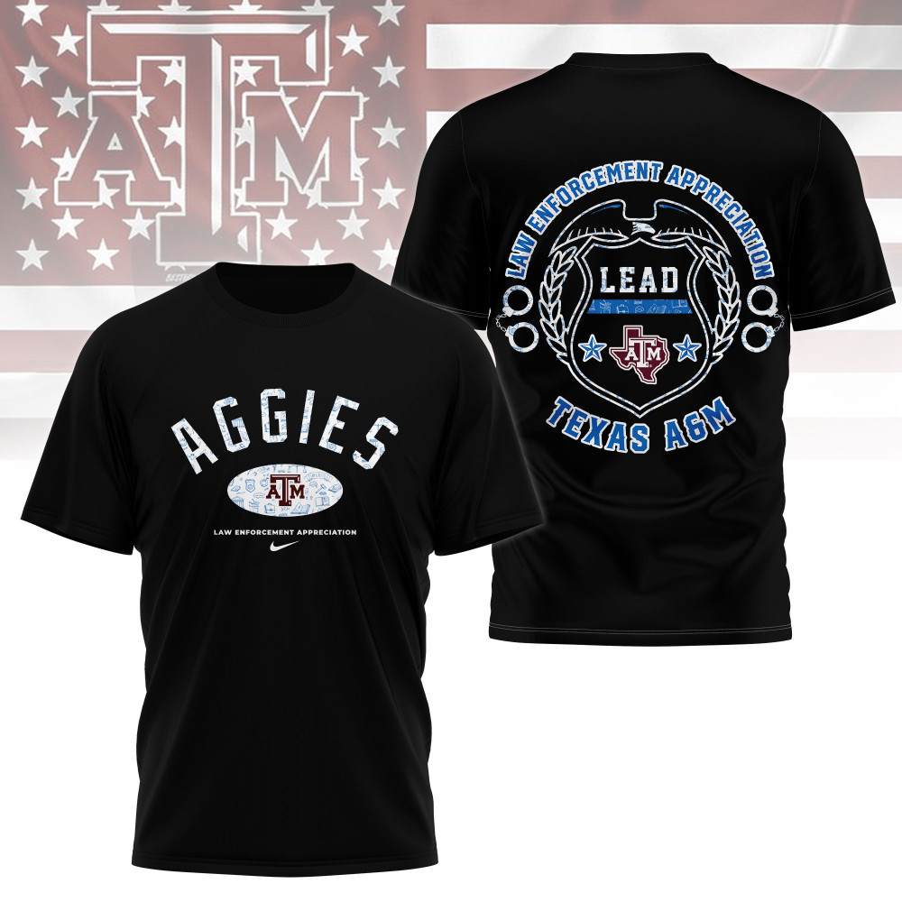 Texas A&M Aggies , Premium Ncaa Law Appreciation Month 3D Shirt Ny