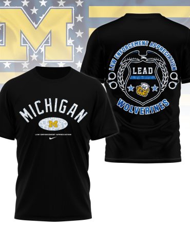 Michigan Wolverines , Premium Ncaa Law Appreciation Month 3D Shirt Ny