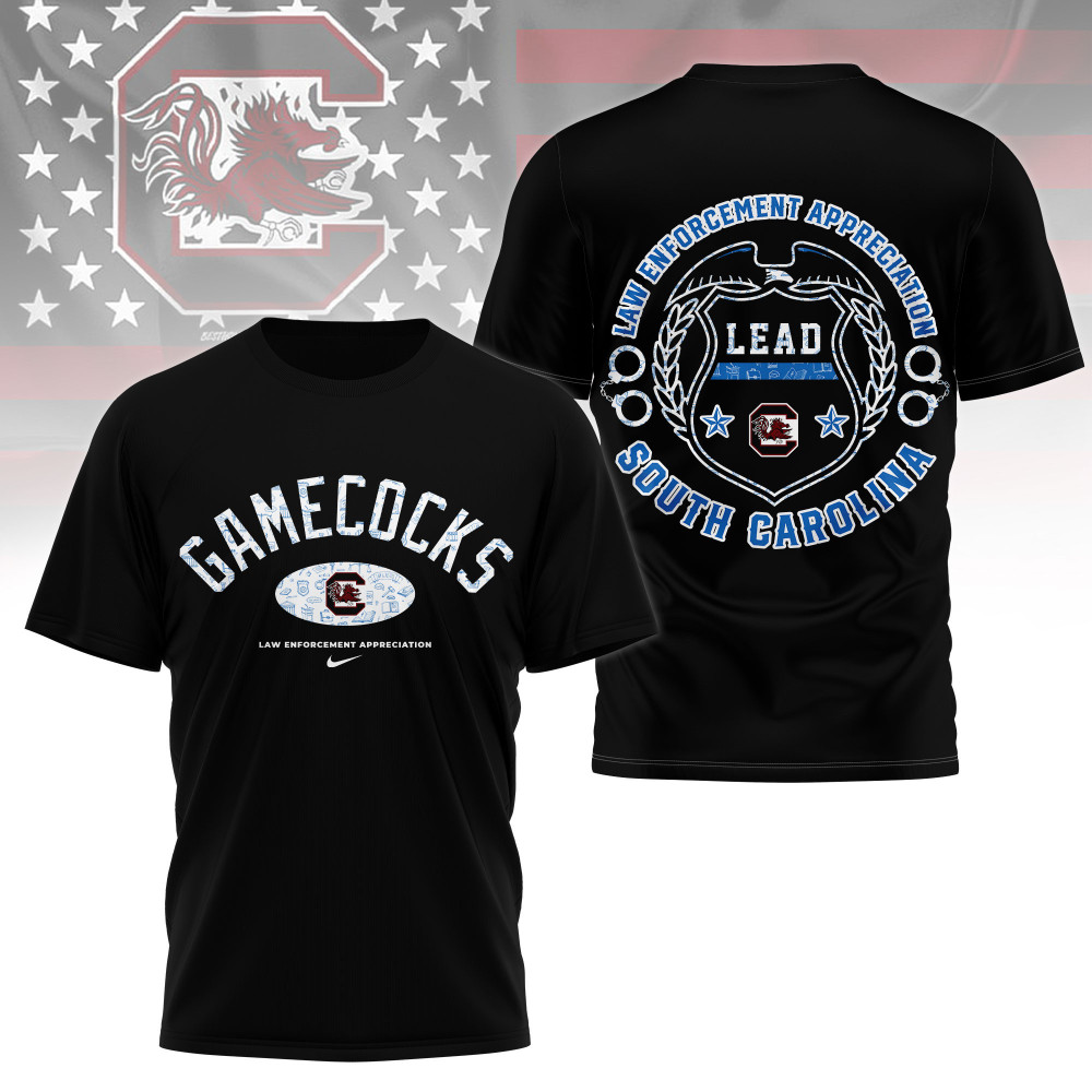 South Carolina Gamecocks , Premium Ncaa Law Appreciation Month 3D Shirt Ny