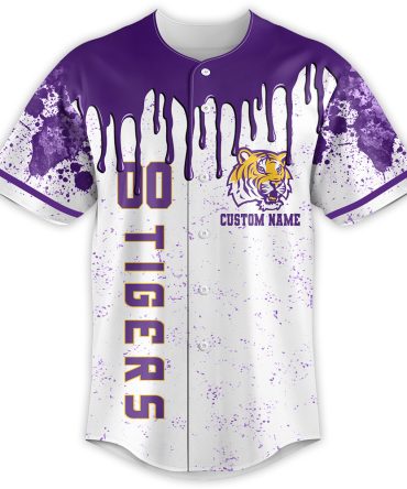 Lsu Tigers , Premium I Bleed Jersey Shirt Hi