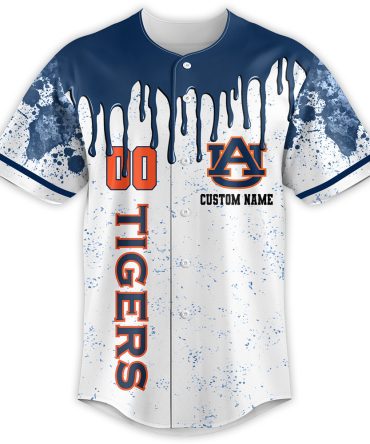 Auburn Tigers , Premium I Bleed Jersey Shirt Hi