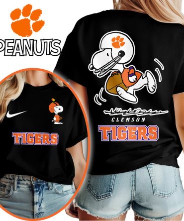 Clemson Tigers , Premium Ncaa X Peanuts Fan 3D Shirt Hi