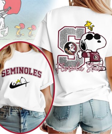 Florida State Seminoles , Premium Ncaa Snoopy T-Shirt Mm