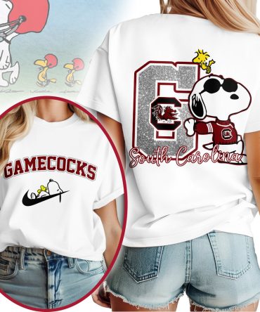 South Carolina Gamecocks , Premium Ncaa Snoopy T-Shirt Mm