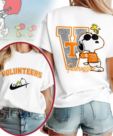 Tennessee Volunteers , Premium Ncaa Snoopy T-Shirt Mm