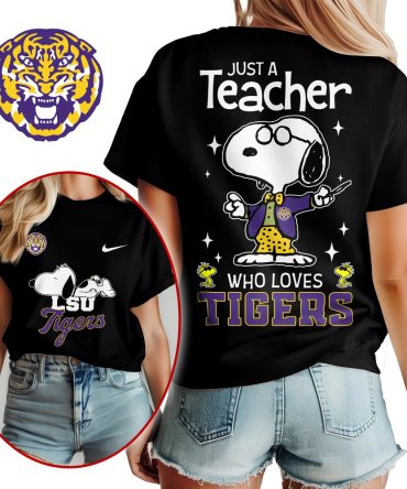 Lsu Tigers , Premium Ncaa Snoopy Teacher Appreciation Women Shirt Ny