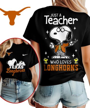 Texas Longhorns , Premium Ncaa Snoopy Teacher Appreciation Women Shirt Ny